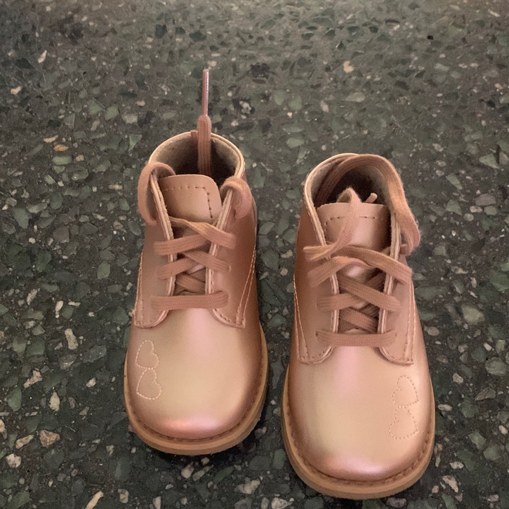 Footmates high top rose gold